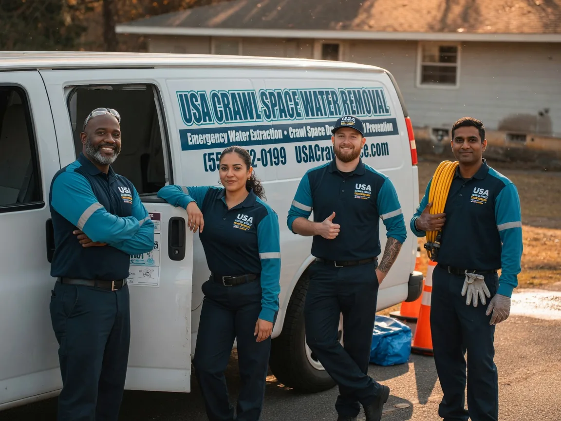 Crawl Space Water Removal company in Cranesville, PA